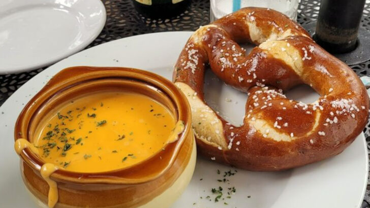 A German Restaurant In Georgia Serves Giant Pretzels, Schnitzel, And Full-On Alpine Village Charm