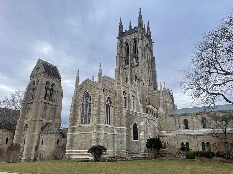 Towering Gothic Spires That Touch The Sky