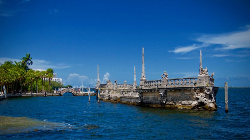 The Marine Garden And The Stone Barge