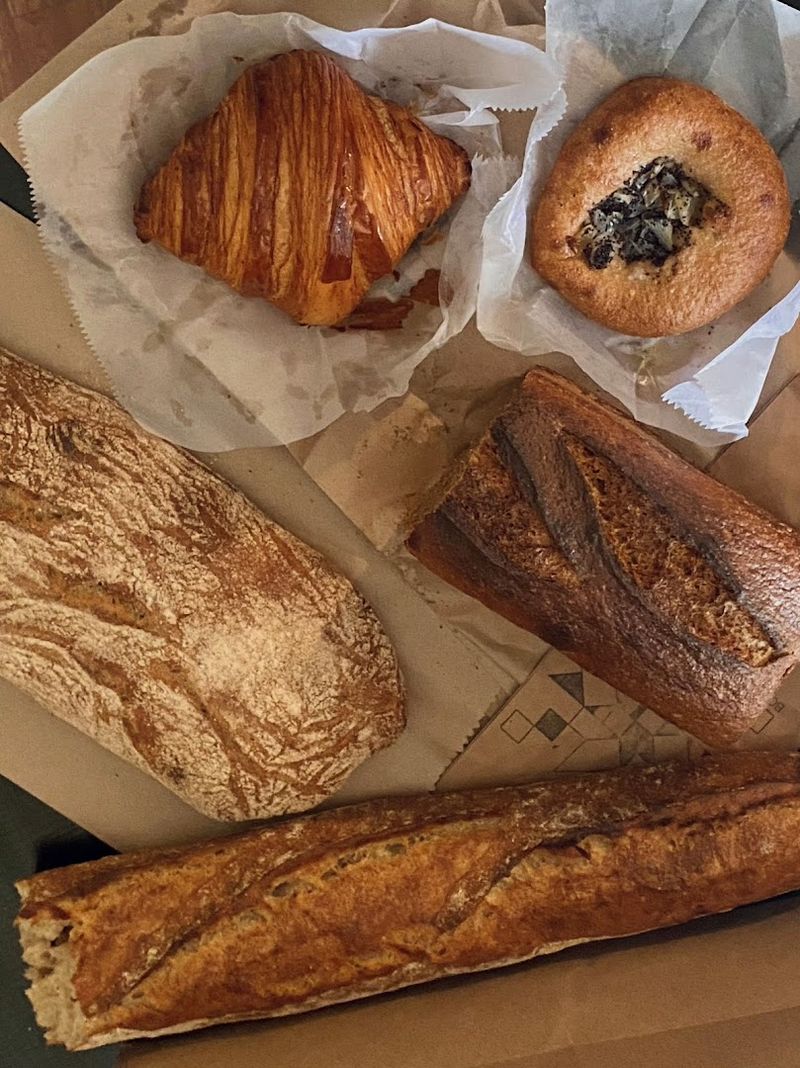 The everything croissant is the headline order