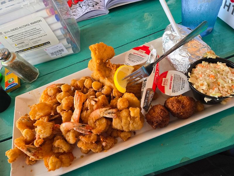 Fried shrimp that justify the trip