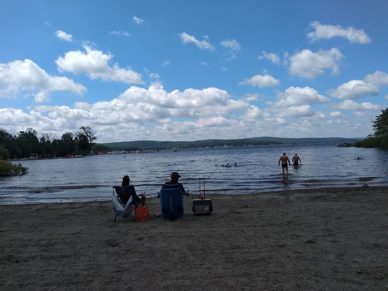 Palmyra Township Public Beach at Lake Wallenpaupack