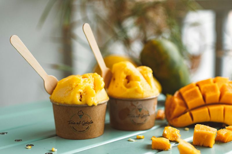 Mango Sorbet (South Florida Mangoes)