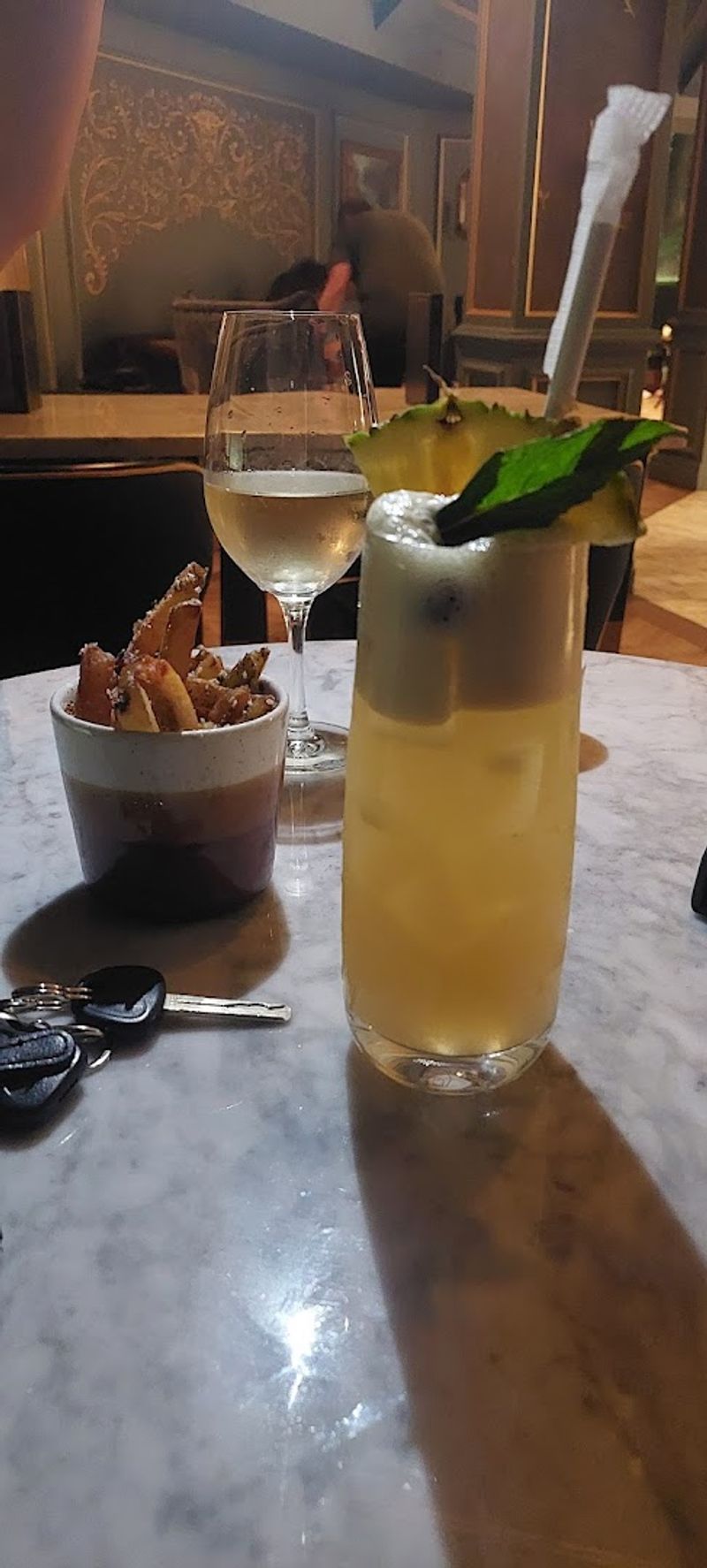 Optional Champagne and Specialty Tea Cocktails