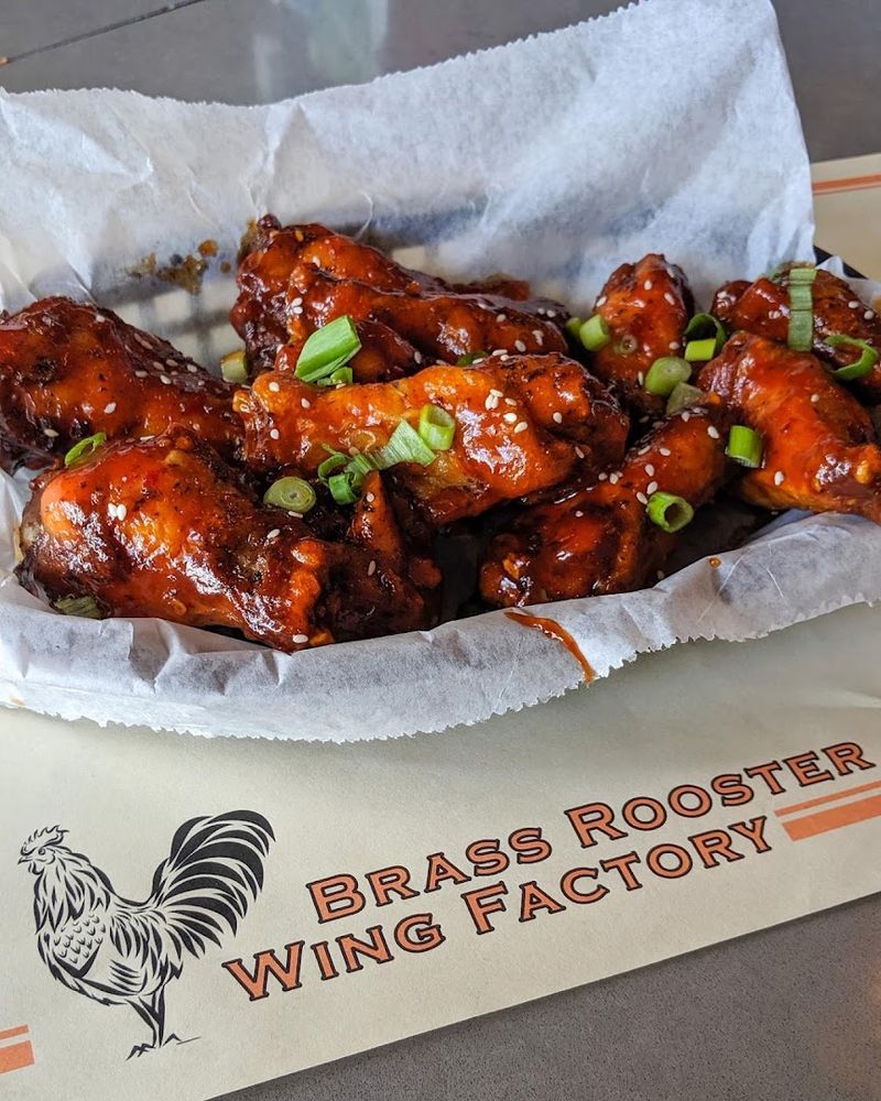 Brass Rooster Wing Factory