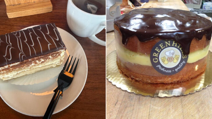 Boston Cream Pie Still Steals The Spotlight At These 13 Massachusetts Bakeries
