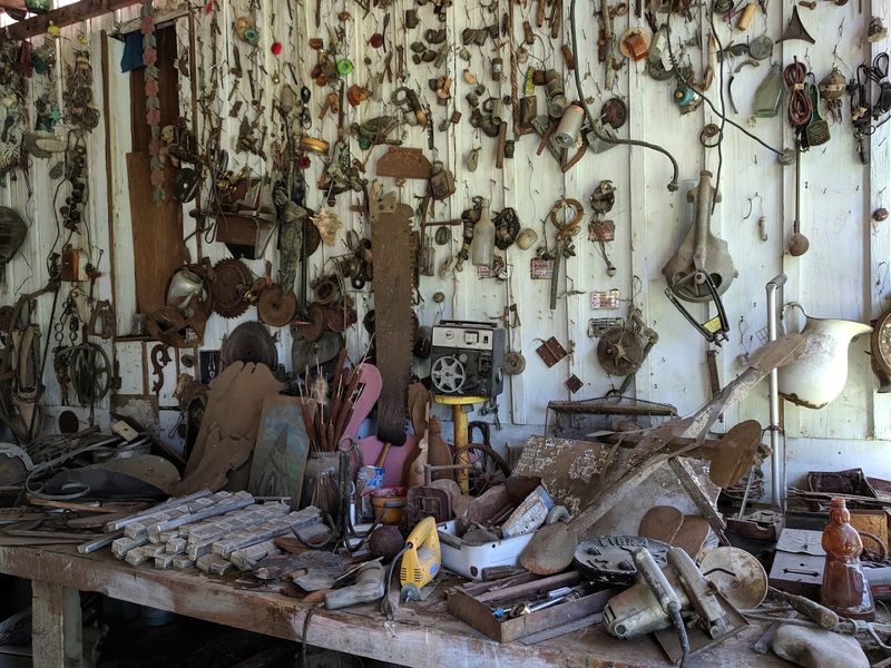 Finster's Workshop and Creative Process