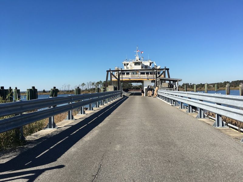 Swan Quarter to Ocracoke Ferry Route