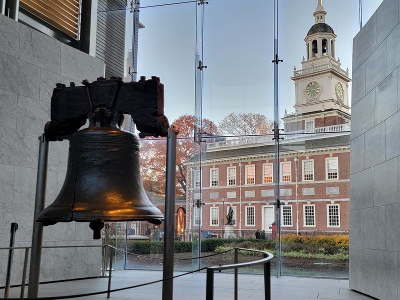 Independence Hall and the Liberty Bell