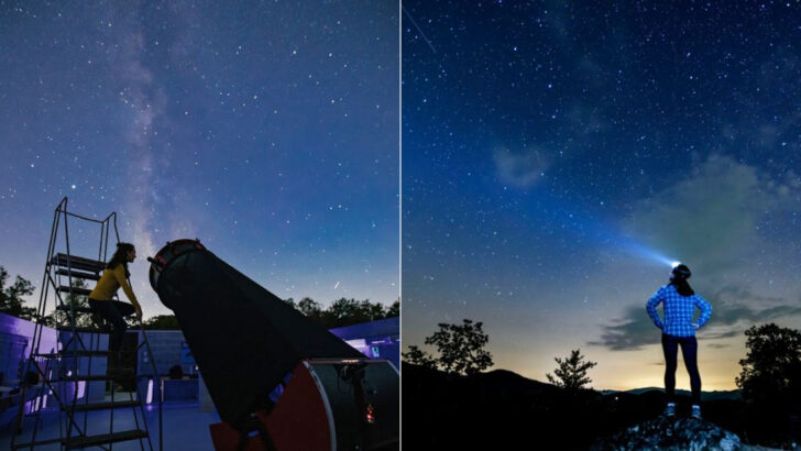 Clear Night Views in Burnsville, North Carolina Make This Public Telescope Experience Stand Out