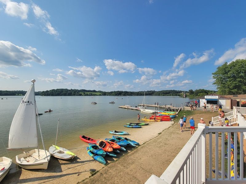 Marsh Creek State Park Beach