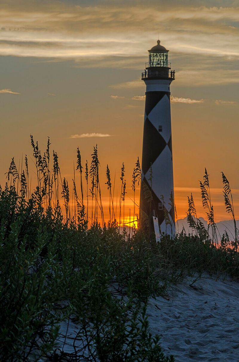 Cape Lookout National Seashore Beach Driving - Harkers Island, Carteret County