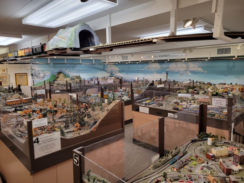 The train room everyone drifts toward