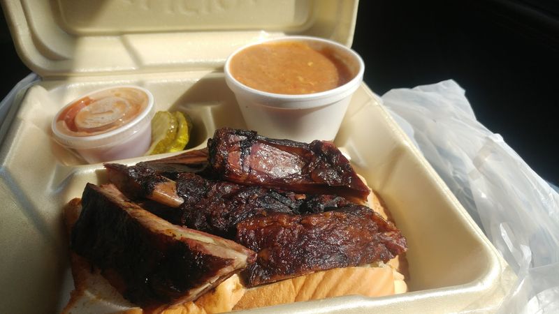 Old Clinton Bar-B-Q - Gray