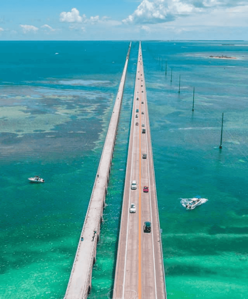 Crossing the Overseas Highway to Key West