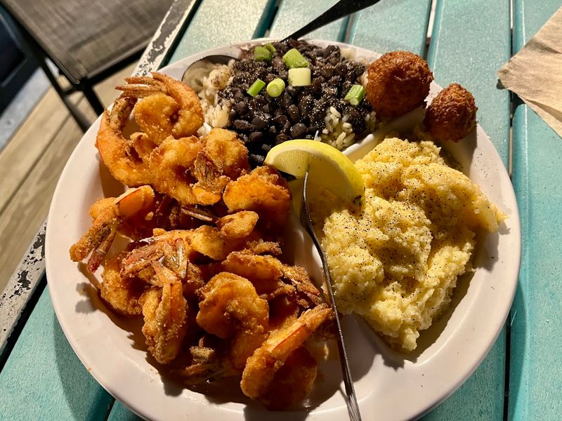 Portions are big, and that shapes the visit