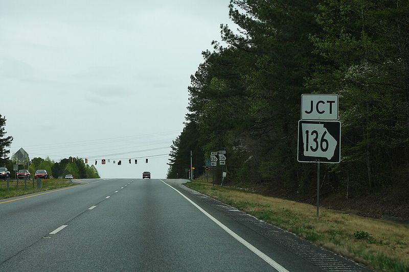 GA-136 (Lookout Mountain to Cloudland Canyon to north Georgia ridge system)
