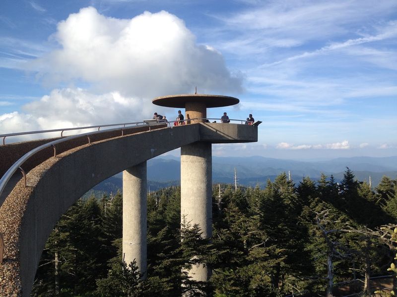 Clingmans Dome in the Great Smoky Mountains