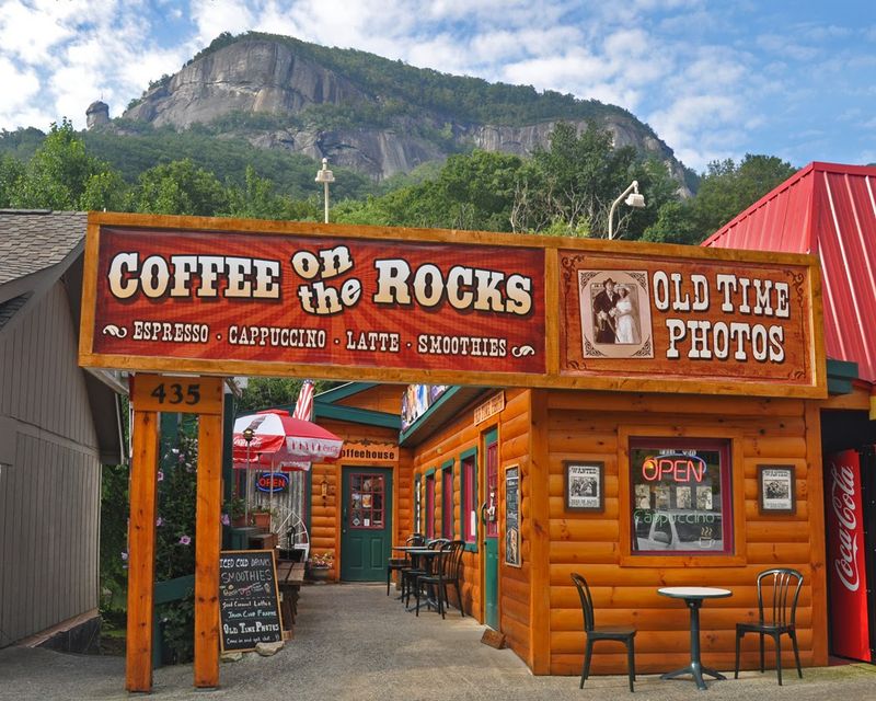 Coffee on the Rocks &mdash; Chimney Rock