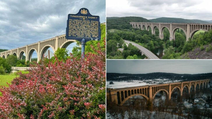 Hidden In Rural Pennsylvania Is One Of America&rsquo;s Largest Concrete Railroad Bridges