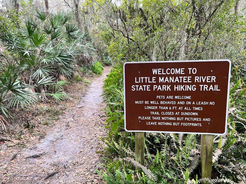 Little Manatee River State Park Trails