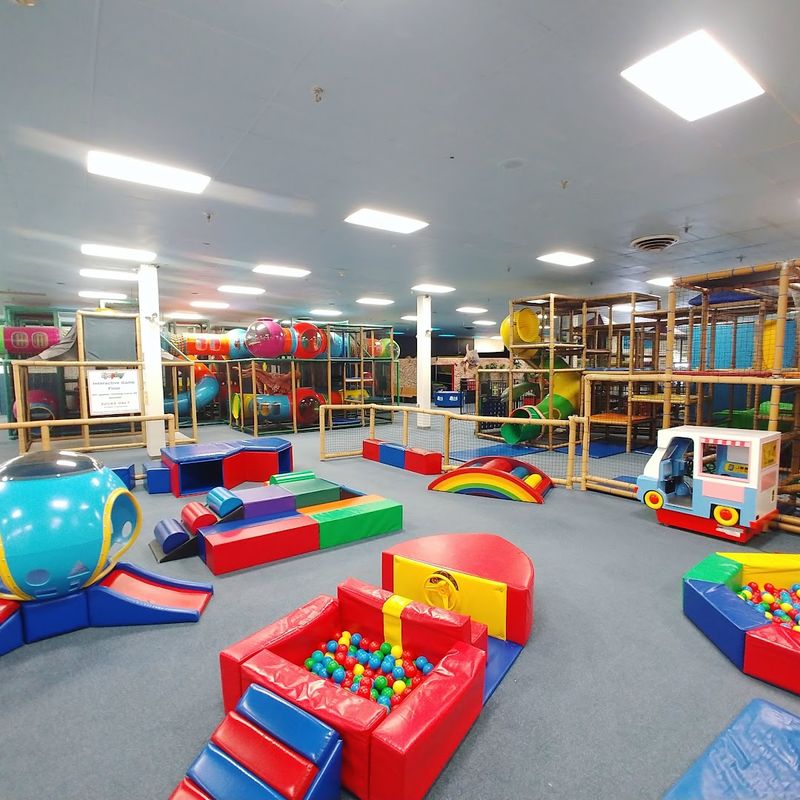 Massive Multi-Level Climbing Structure