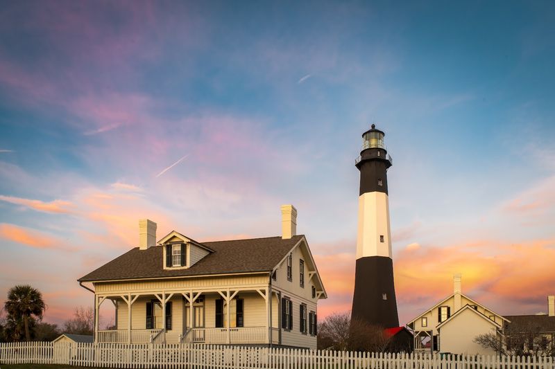 Tybee Island Light Station - Tybee Island, Chatham County