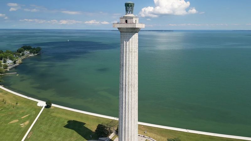 Perry's Victory and International Peace Memorial – 360° Lake Erie Island Views