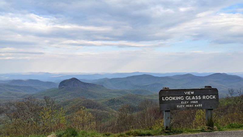 Looking Glass Rock Overlook &mdash; Blue Ridge Parkway