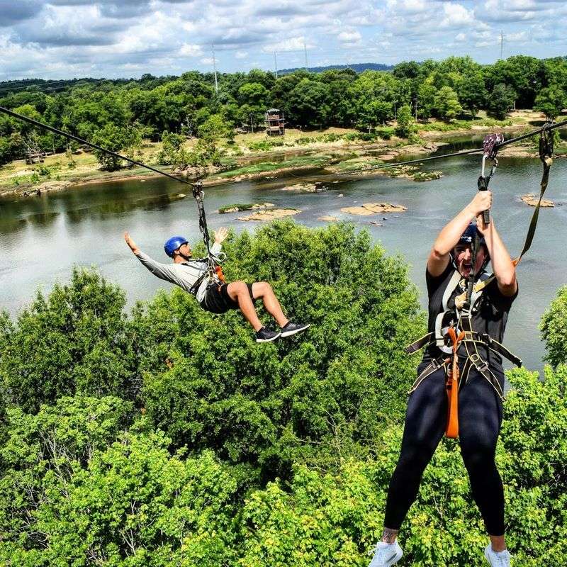 The Flight Of The Blue Heron (Columbus, GA)