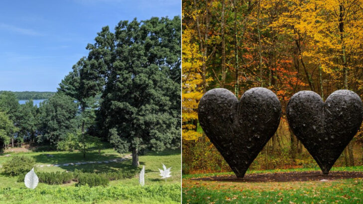 New England&rsquo;s Largest Sculpture Park Turns 30 Acres in Massachusetts Into an Outdoor Art Walk