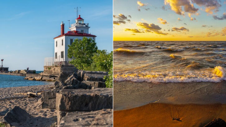 Ohio&rsquo;s Largest Natural Sand Beach Feels More Like the Ocean Than a Lake