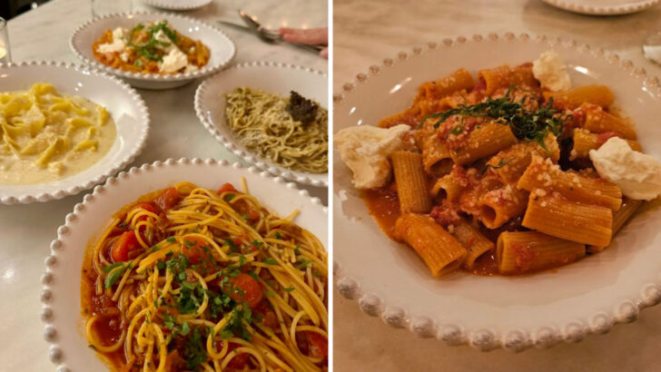 One Of The Best Italian Restaurants In North Carolina Serves Handmade Pasta In A Cozy Osteria Setting