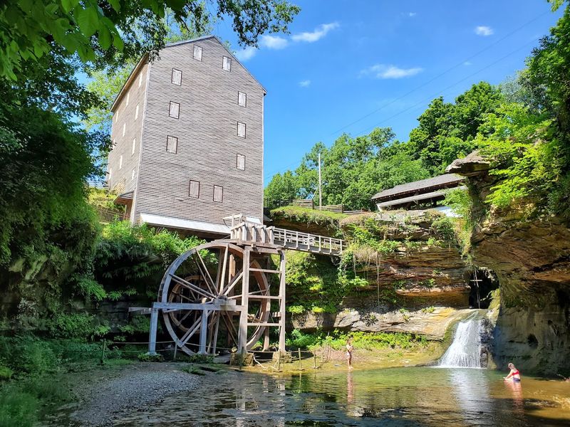 The Historic Rock Mill Grist Mill (1824)