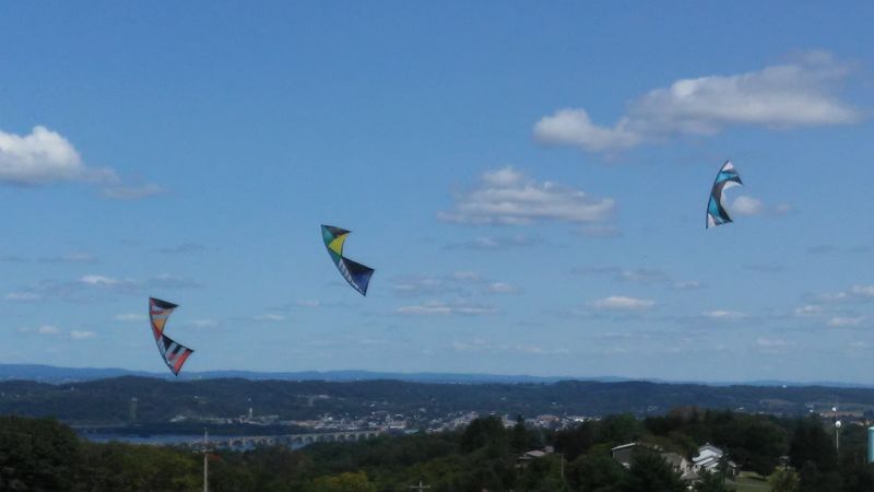 Kite Flying Adventures on the Open Hillside
