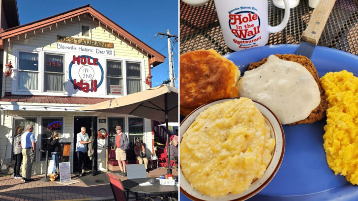 People Drive From All Over Georgia For Big Country Breakfasts At This No-Frills Mountain Restaurant