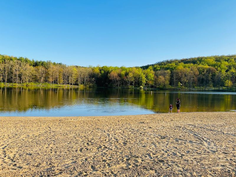 Keystone State Park Beach