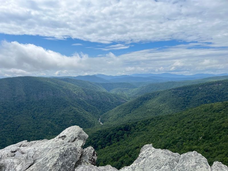 Linville Gorge Hawksbill Trail