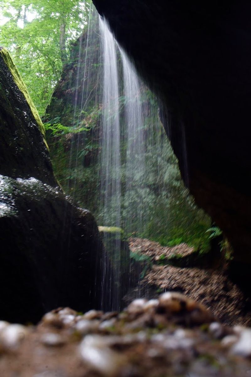 Waterfalls Hidden Among the Ledges