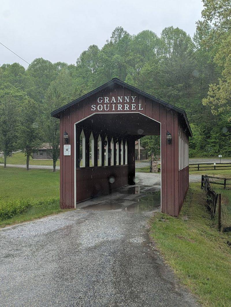 Granny Squirrel Covered Bridge