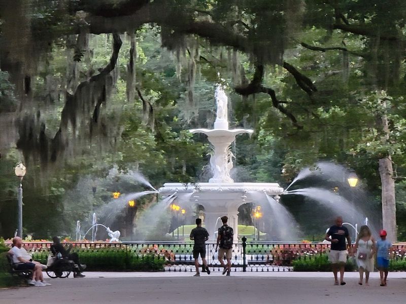 Picnic in Forsyth Park
