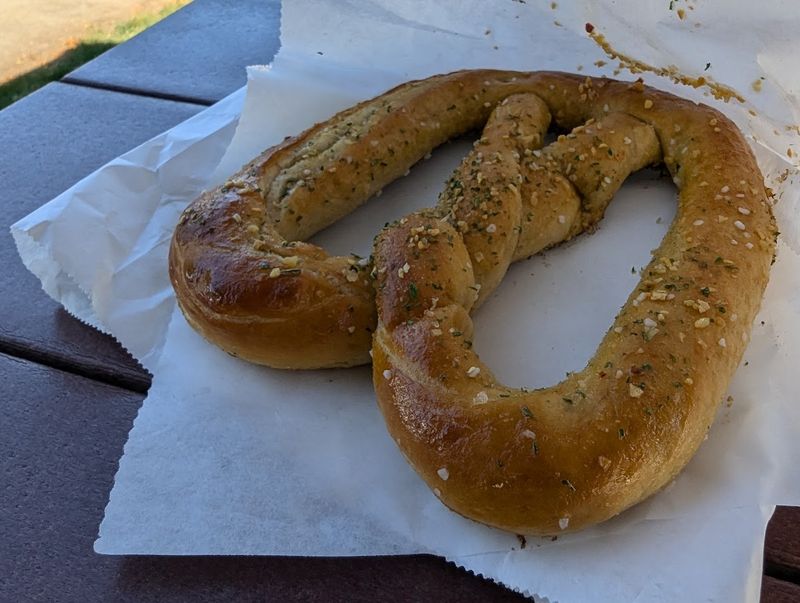 Authentic Amish Pretzels Fresh from the Stand