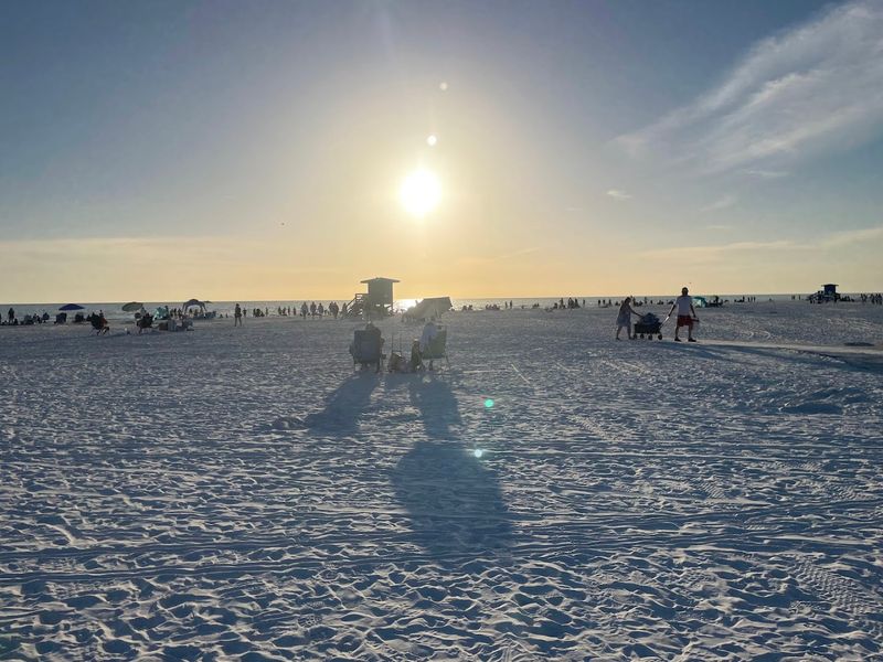 Watch the Sunset at Siesta Beach
