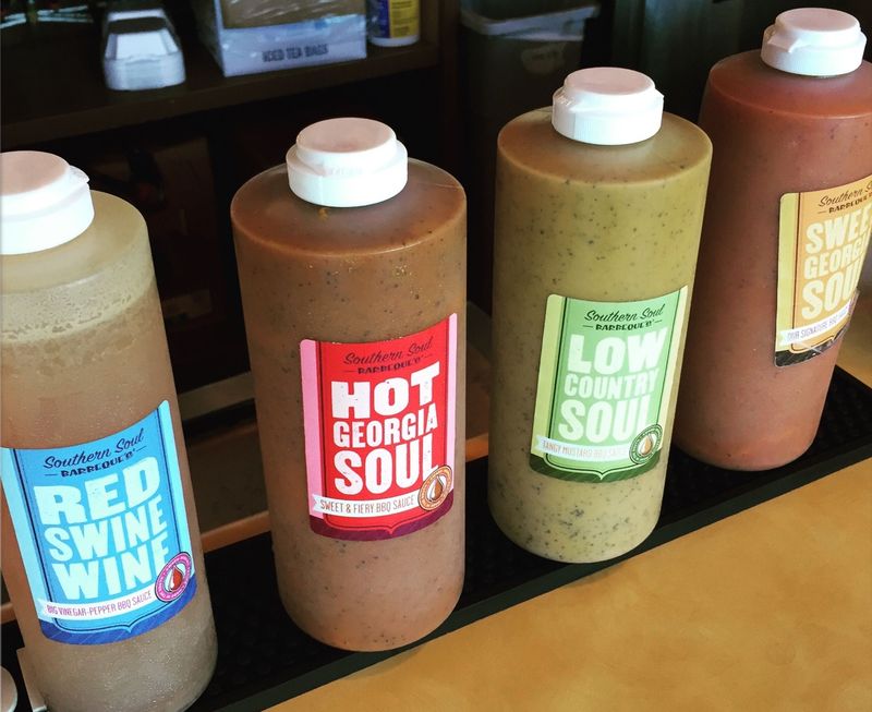 Four Signature BBQ Sauces