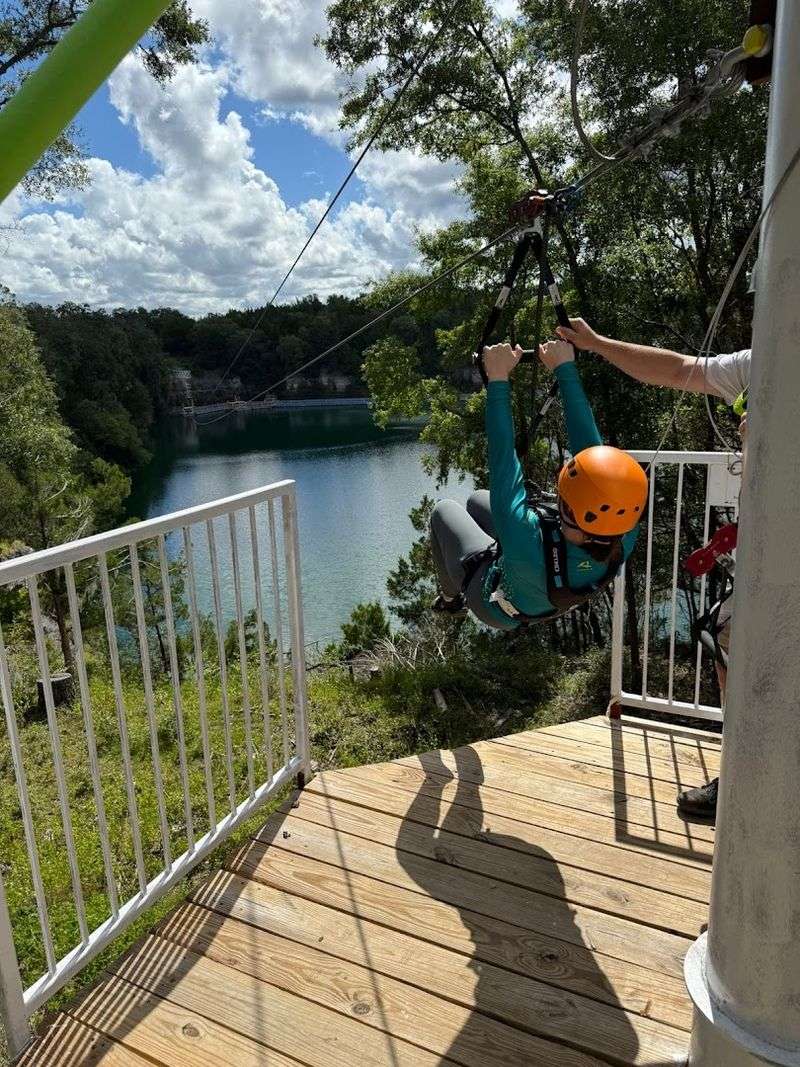 Zip! at Haile Quarry