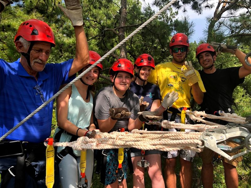 The Sandbar Zipline Adventures (Bowman, GA)