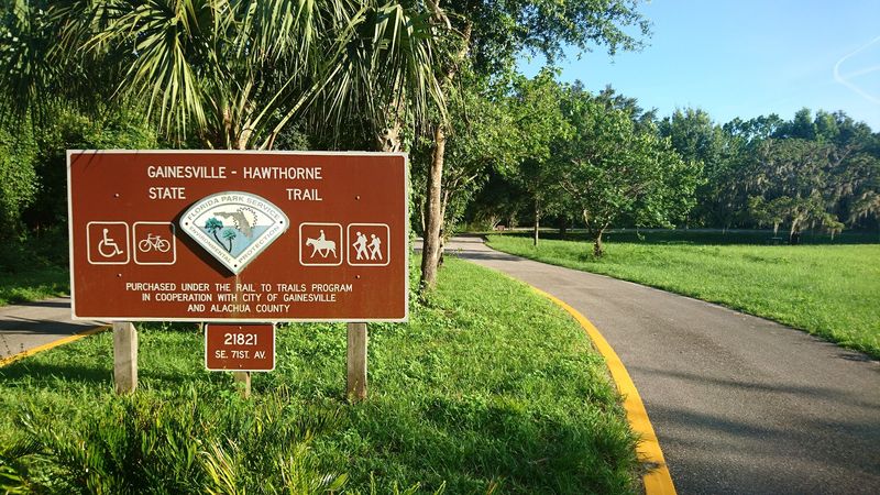 The Gainesville-Hawthorne Rail Trail