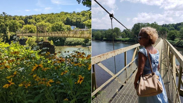 The Hidden Walking Bridge in Western Pennsylvania That Feels Like a Secret Adventure