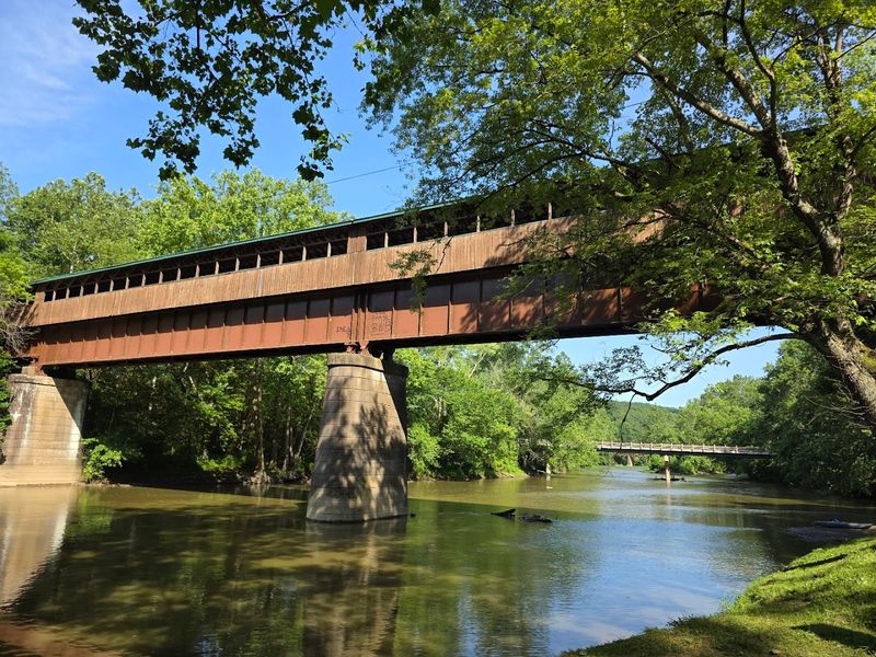 A Covered Bridge Engineering Marvel
