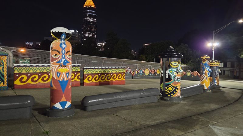 Vivid Murals and Painted Surfaces